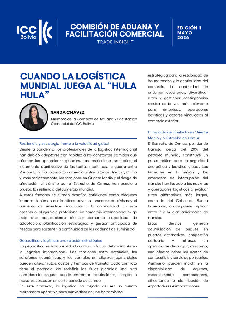 Cuando la logística mundial juega al “hula hula”